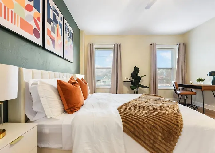 Ferienhaus Pet Friendly 6 Bedroom Free Parking 5 Min From Bakery Sq