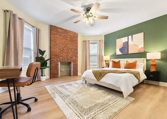 Pet Friendly 6 Bedroom Free Parking 5 Min From Bakery Sq Ferienhaus *